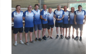Qualificatif quadrette vétérans : Portets dominateur