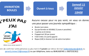 Concours Double à Portets