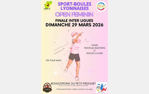 Open féminin Nouvelle Aquitaine à Angoulème