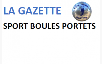 Gazette du mois d'avril