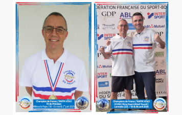DOUBLE CHAMPION DE FRANCE