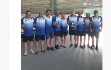Qualificatif quadrette vétérans : Portets dominateur
