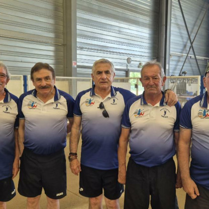Qualificatif Vétérans Quadrette à Portets