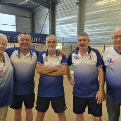Qualificatif Vétérans Quadrette à Portets