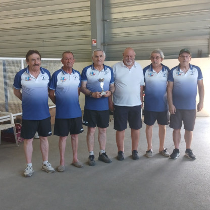 Qualificatif Vétérans Quadrette à Portets
