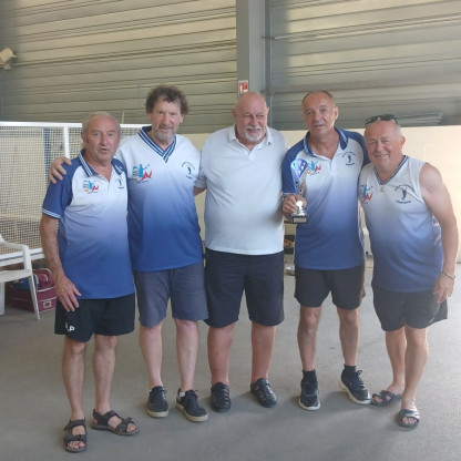 Qualificatif Vétérans Quadrette à Portets